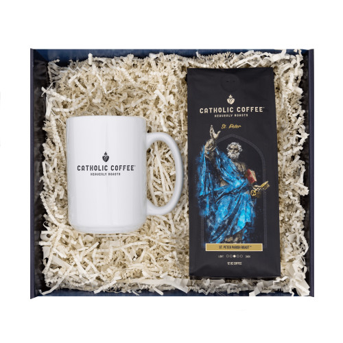 Cf White Mug & St Peter Roast Set