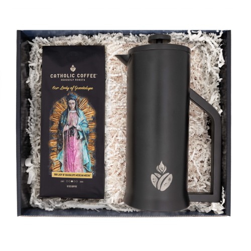 French Press & Mexican Mocha Gift Set