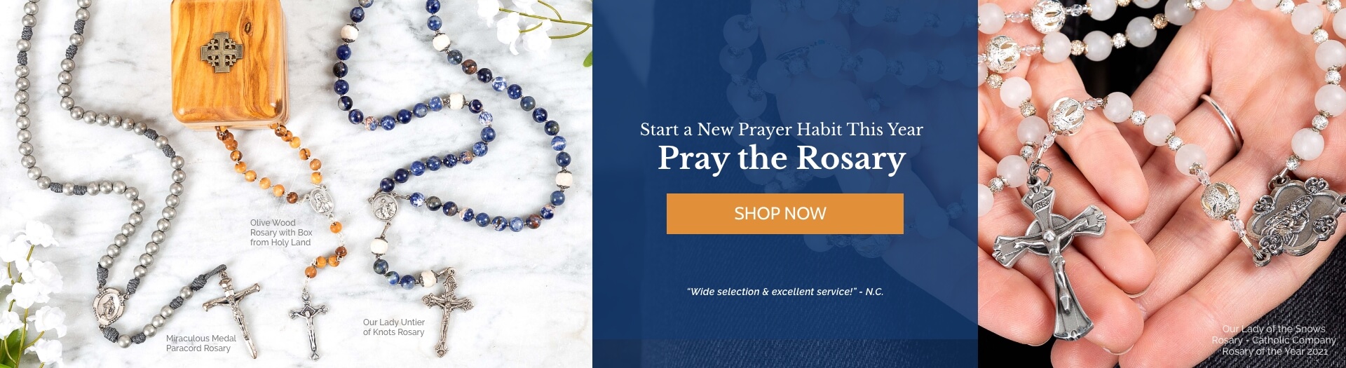 Start a New Prayer Habit this Year Pray the RosaryShop Now Start a New Prayer Habit this Year Pray the RosaryShop Now