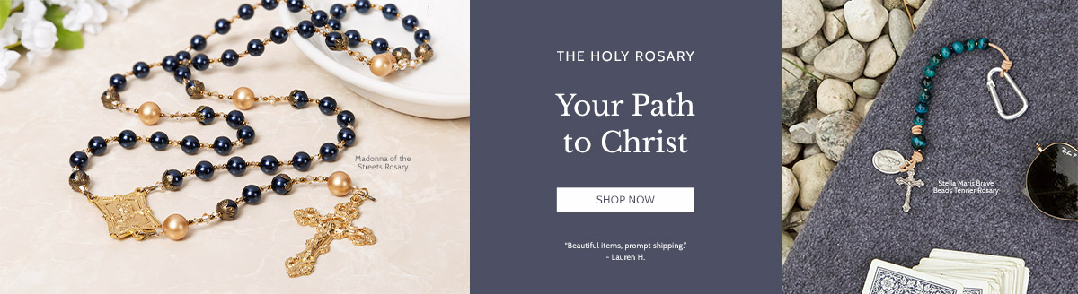 Shop rosaries, chaplets, and rosary accessories Shop rosaries, chaplets, and rosary accessories