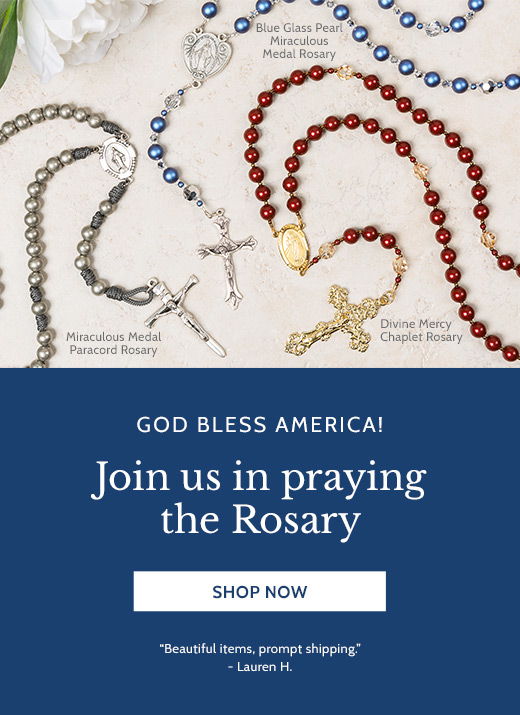 Handcrafted rosaries in patriotic colorsCelebrate Independence Day! Handcrafted rosaries in patriotic colorsCelebrate Independence Day!