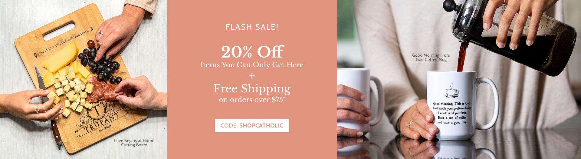 Flash Sale! 20% off Catholic Company Exclusives Flash Sale! 20% off Catholic Company Exclusives