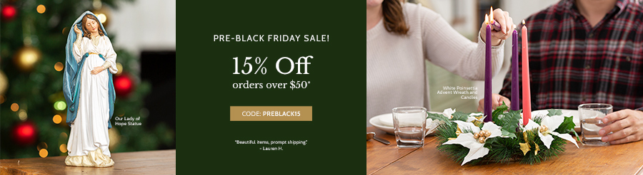 Pre Black Friday Sale! 15% off orders over $50 Pre Black Friday Sale! 15% off orders over $50