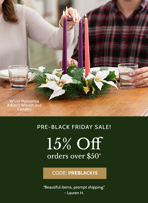 Pre Black Friday Sale! 15% off orders over $50 Pre Black Friday Sale! 15% off orders over $50