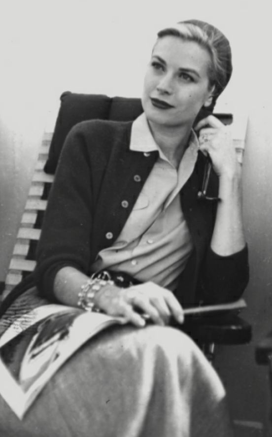 The elegant, self-possessed Grace Kelly