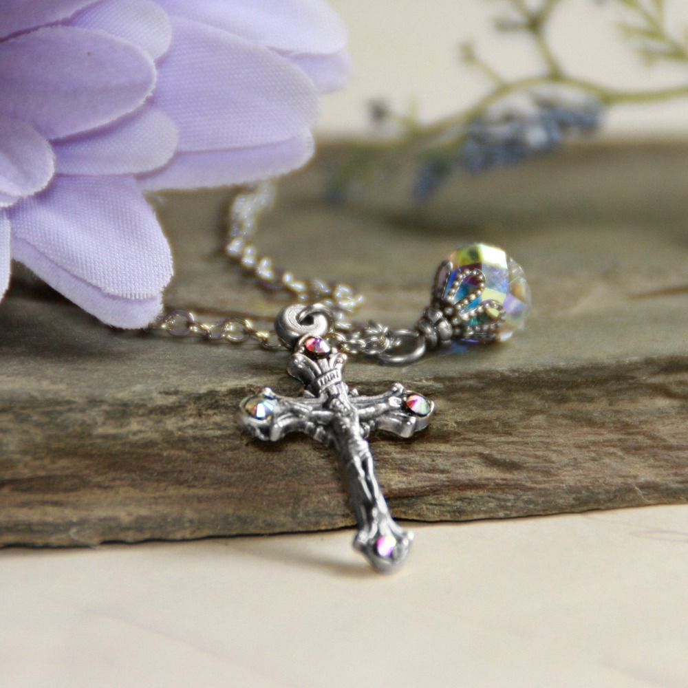 Crystal Crucifix 