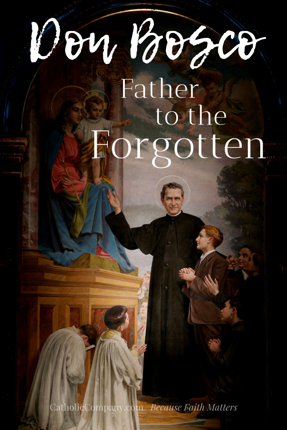 We need St. Bosco’s intercession. More than ever. To understand why, let’s re-discover his amazing story.