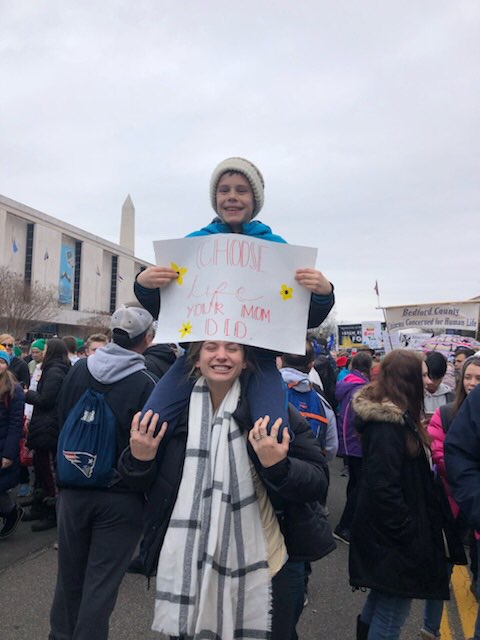 Kids at the March for Life