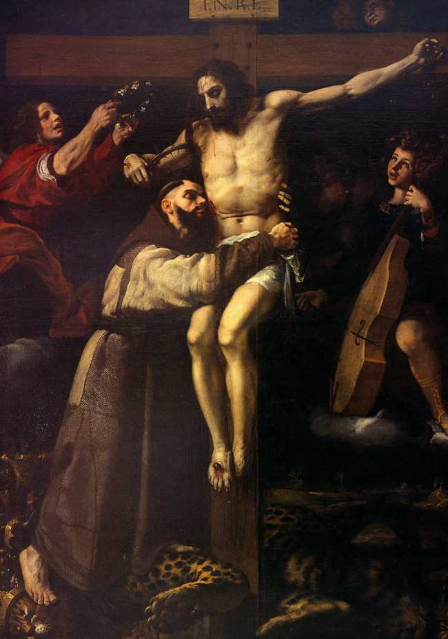 St. Francis Embracing the Crucified Christ by Francisco Ribalta