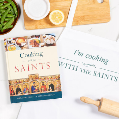 Cooking with the Saints & “I’m Cooking with the Saints” Apron (Gift Set)