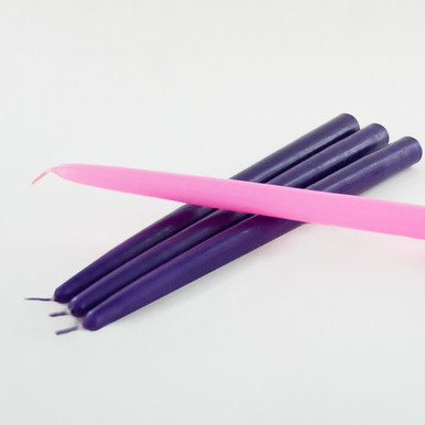 Advent Candles Set of 4 – 10″ x 3/4″