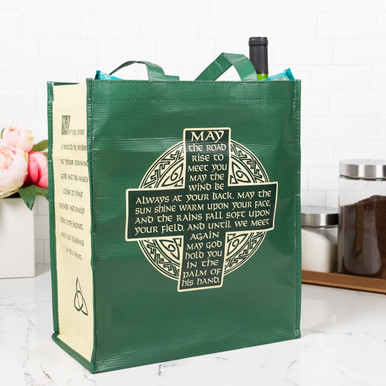 Irish Blessing Market Tote Bag
