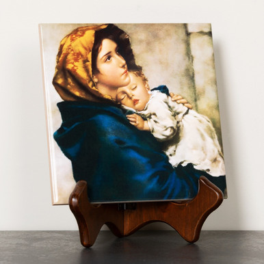Madonna of the Streets Ceramic Tile