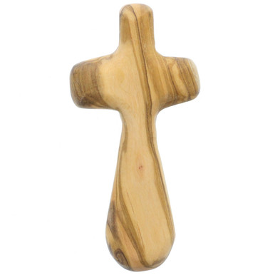 Olive Wood Pocket Cross | The Catholic Company®