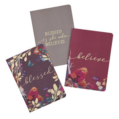 Assorted Blessed Is She Notebooks – Set of 3