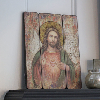 Sacred Heart of Jesus Wall Plaque