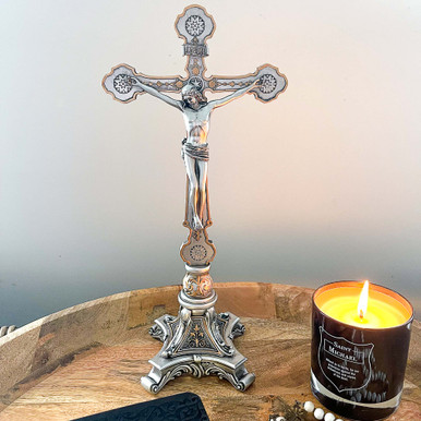 Standing Crucifix 13 Inch