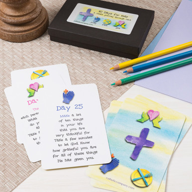 40 Days of Lent Card Pack for Children