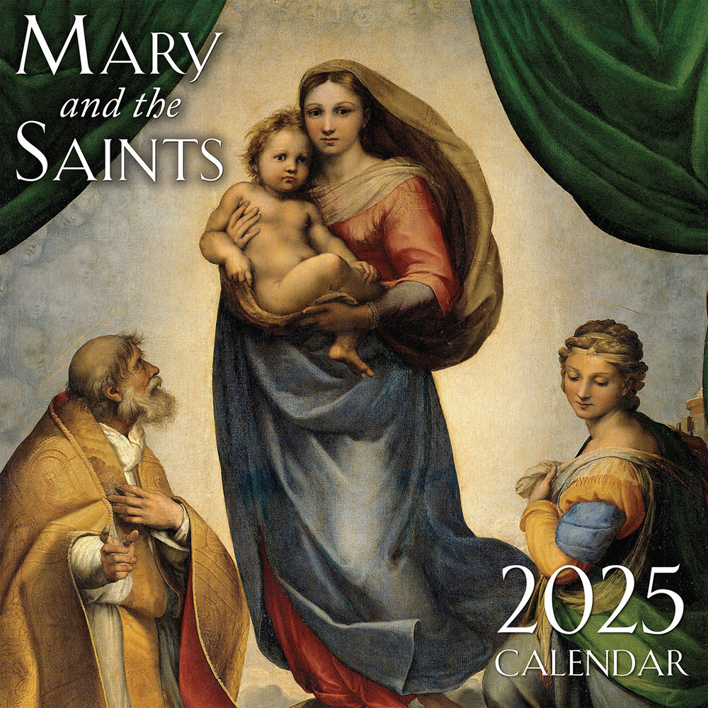Image of Mary and the Saints Wall Calendar