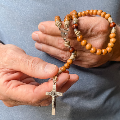 Wood & Paracord Family Rosary