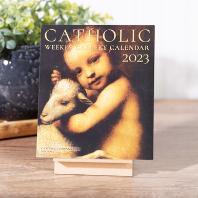 2023 Catholic Art Weekly Desk Calendar