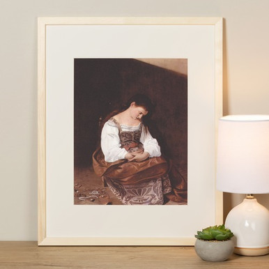 Penitent Magdalene Framed Print