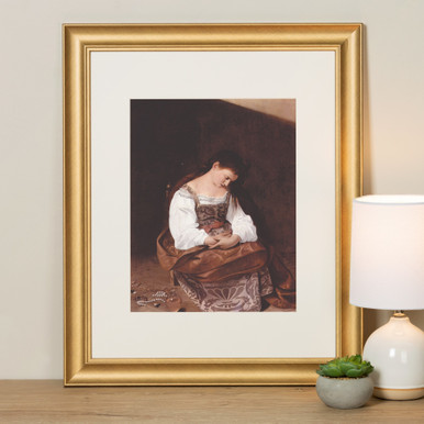 Penitent Magdalene Framed Print