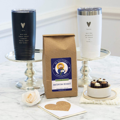 “The Greatest…Is Love” His & Hers Coffee Gift Box
