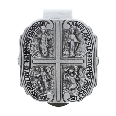 Four Way Medal Visor Clip