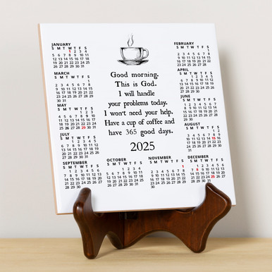 Good Morning From God 2023 Calendar Tile