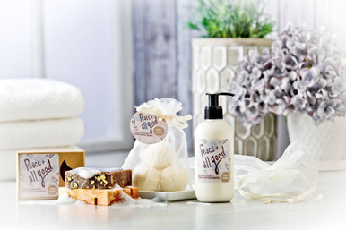 Peace & All Good Gift Set – Honey Oatmeal