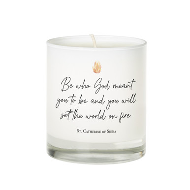 St. Catherine of Siena “World on Fire” Candle