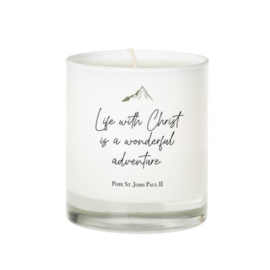 John Paul II “Life With Christ” Candle
