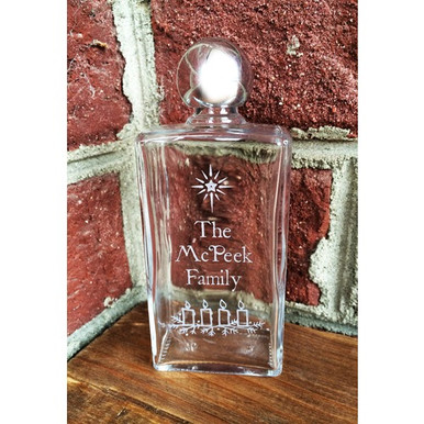 Personalized Advent Holy Water Bottle