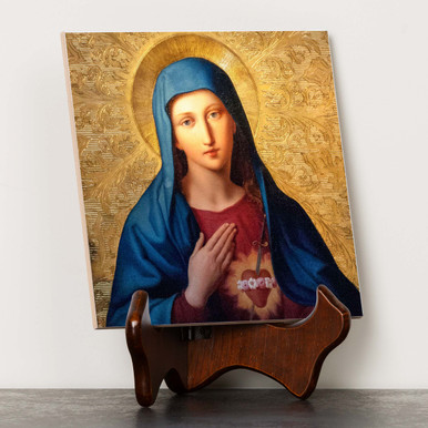 Immaculate Heart of Mary Tile