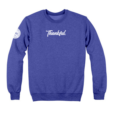 Thank God For Coffee Thankful Crew Neck Sweatshirt