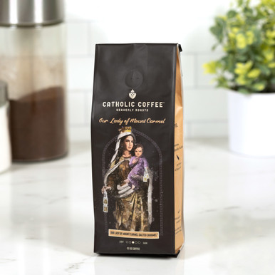 Our Lady of Mount Carmel Salted Caramel Coffee