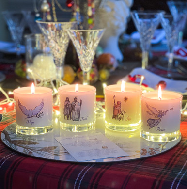 Advent Candles – Set of 4