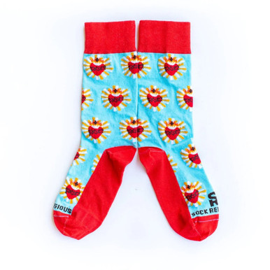 Sacred Heart Adult Socks