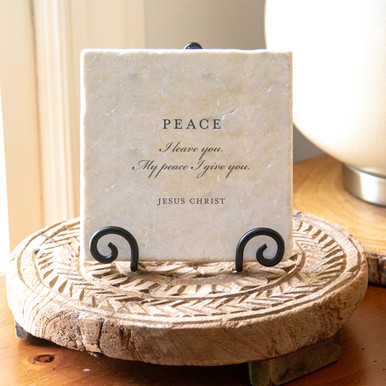 Peace Tumbled Stone 6×6