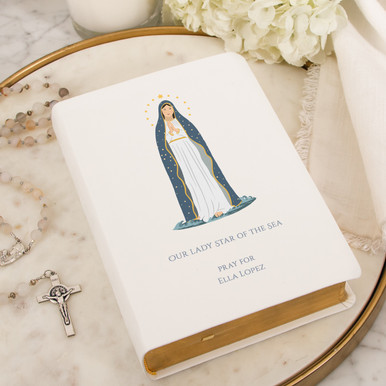 Personalized Our Lady Star of the Sea Bible