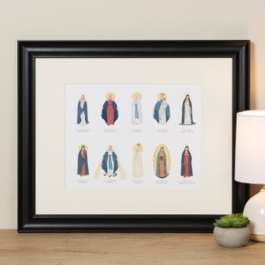 Our Ladies Framed Print