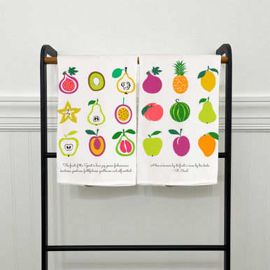 Fruit of the Spirit Dish Towels - Set of 2