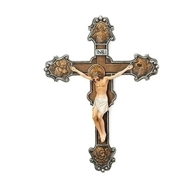 Four Evangelists Crucifix, 10″