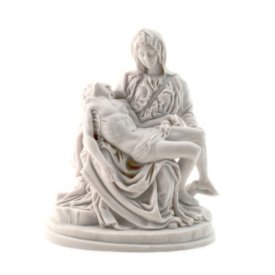 Pieta, Antique White – 6 inches