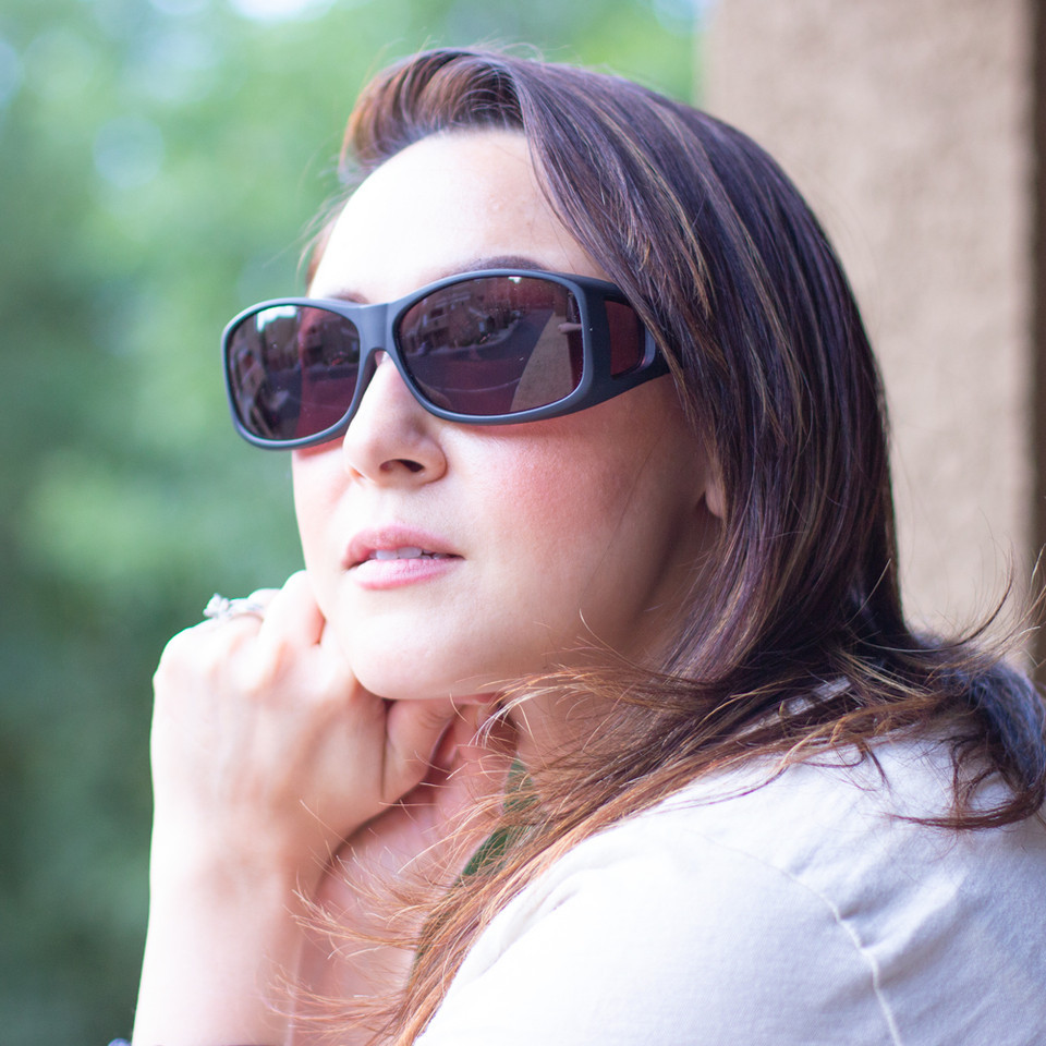 TheraSpecs Original WearOver Light Sensitivity Glasses – Blue Light Blocking, Brand New In Box