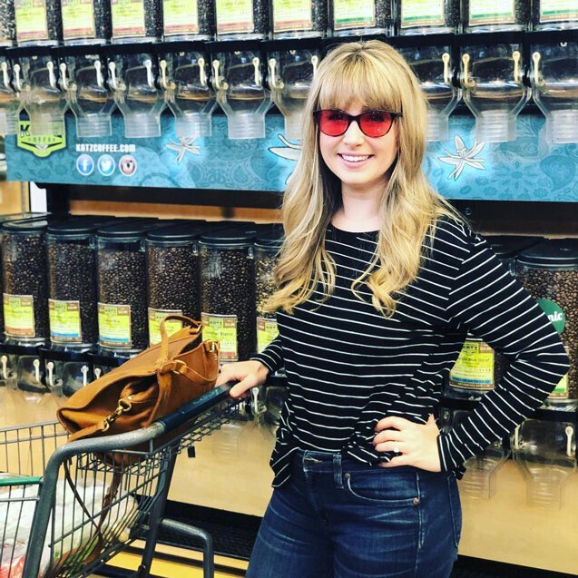 Alicia wearing FL-Pro in extra strength for vestibular migraine and dizziness, vertigo