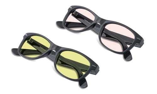 TheraSpecs Contrast HEV and Flex Night Driving Glasses in Classic Frame