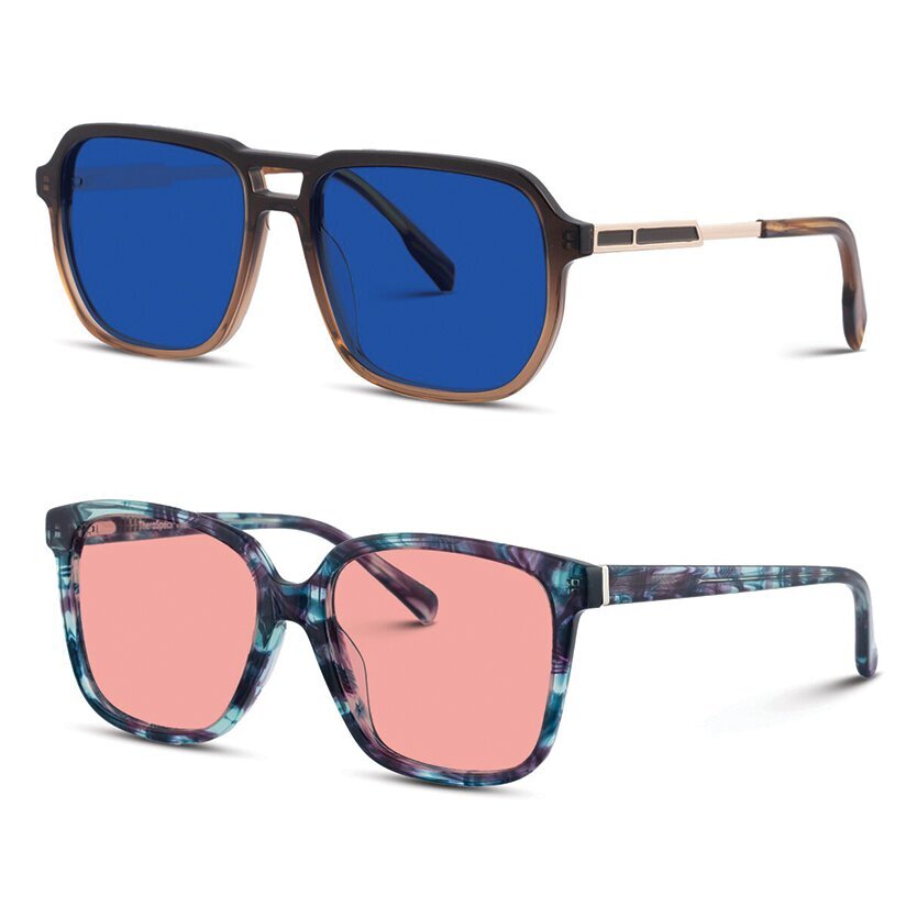 TheraSpecs photosensitive epilepsy glasses with various tint options