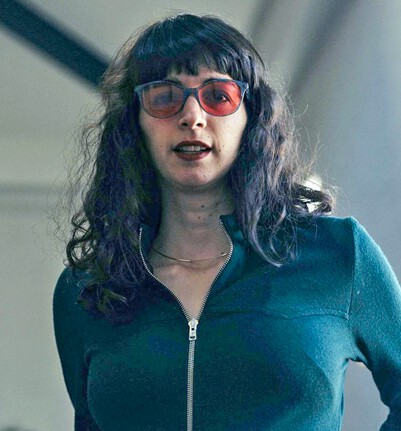 Hanna Wearing indoor Audrey TheraSpecs